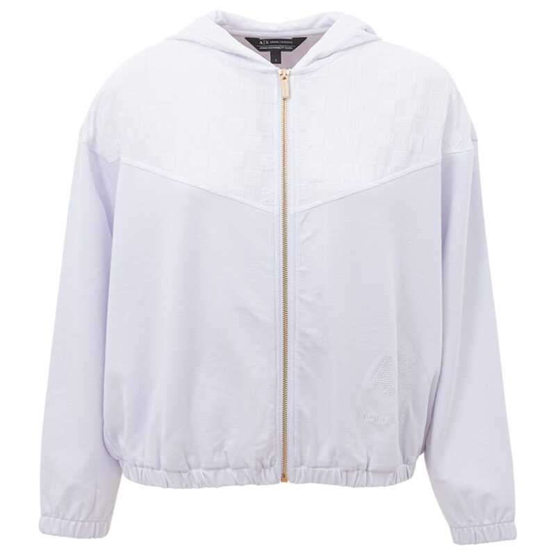 Armani Exchange Chic White Viscose Sweater for Women, theFeinheit