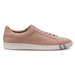 Bally Elegant Pink Leather Sneakers