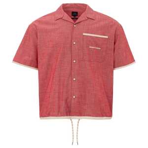 Armani Exchange Crimson Cotton Classic Men's Shirt