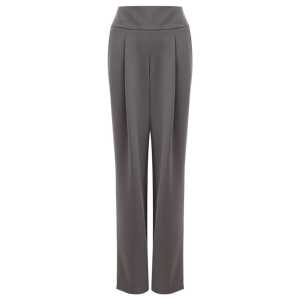Lardini Chic Gray Wool Trousers for Sophisticated Style