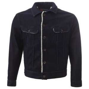 Lardini Blue Cotton Jacket