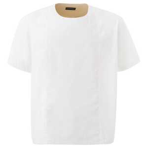 Emporio Armani White Cotton Sweater