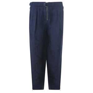 Emporio Armani Blue Linen Jeans & Pant