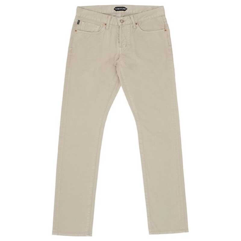 Tom Ford Beige Cotton Jeans &amp; Pant, theFeinheit