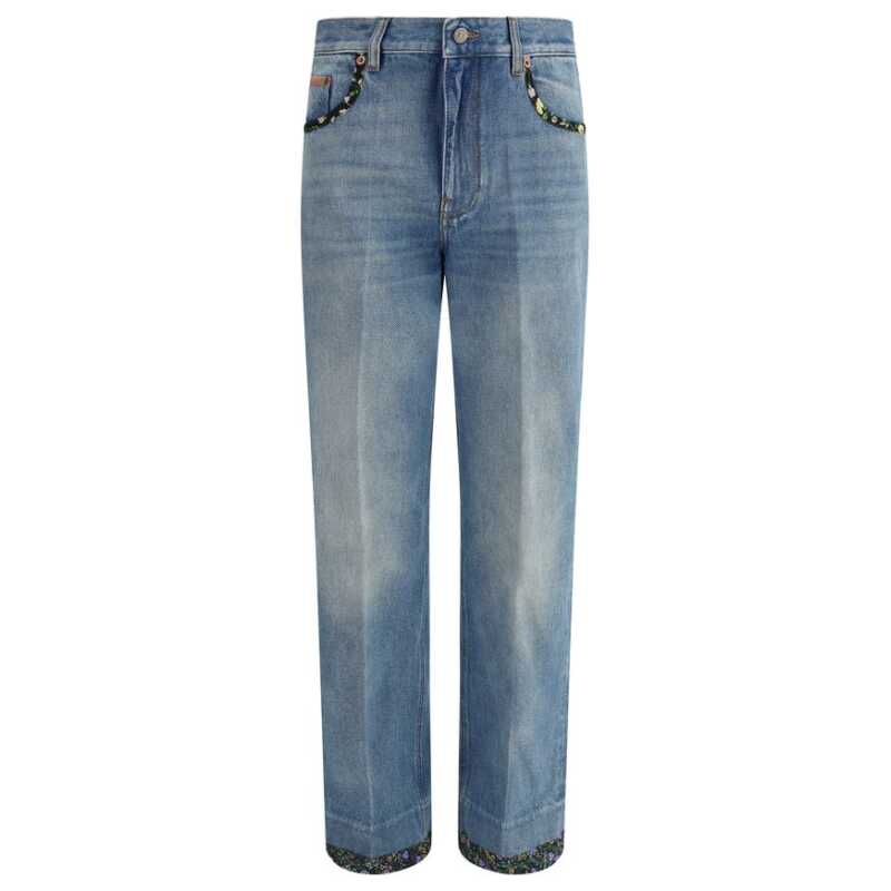 Valentino Jeans with floral details, theFeinheit