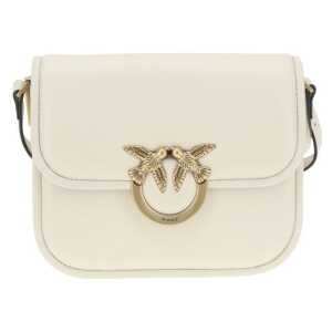 PINKO Love Leather Shoulder Bag
