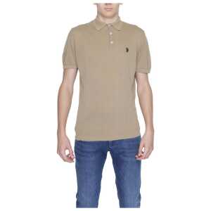U.S. POLO ASSN. Beige Cotton T-Shirt