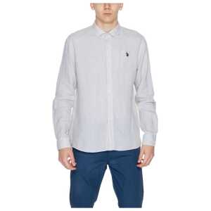 U.S. POLO ASSN. Beige Linen Shirt