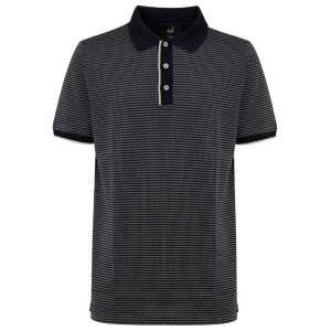 Dunhill Blue Cotton Polo Shirt