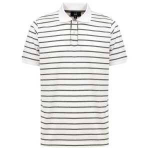 Dunhill White Cotton Polo Shirt