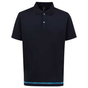 Dunhill Blue Cotton Polo Shirt