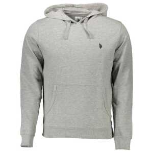 U.S. POLO ASSN. Gray Cotton Men Sweater