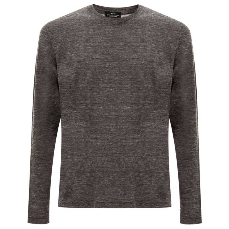 Corneliani Gray Wool T-Shirt, theFeinheit