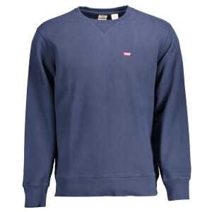 Levi's Blue Cotton Men Sweater