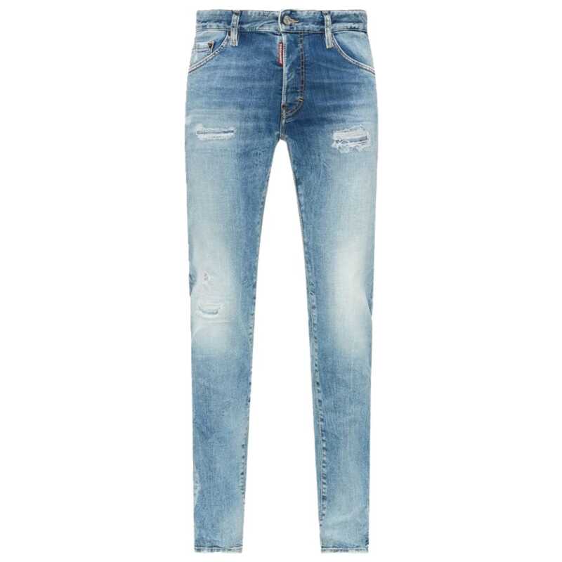 Dsquared² Blue Cotton Jeans &amp; Pant, theFeinheit