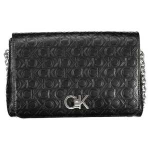 Calvin Klein Black Polyester Handbag