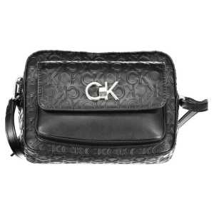 Calvin Klein Black Polyester Handbag