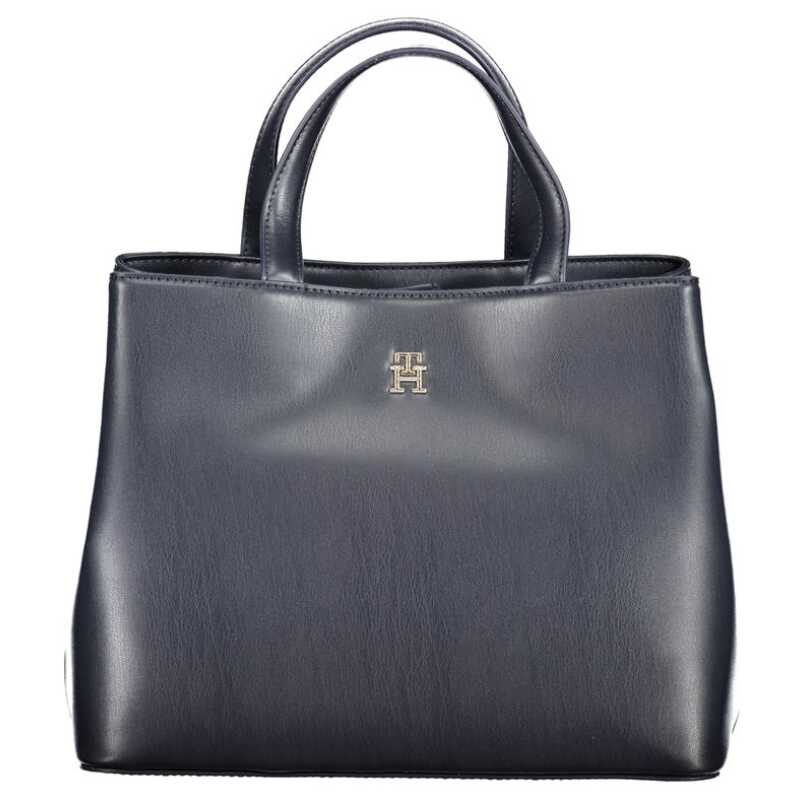 Tommy Hilfiger Blue Polyethylene Handbag, theFeinheit