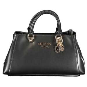 Guess Jeans Black Polyethylene Handbag
