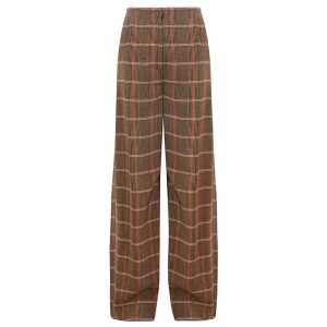 Lardini Elegant Brown Viscose Pants for Women