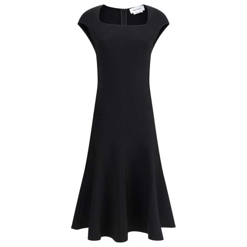 Alexander McQueen Flared mini Dress, theFeinheit