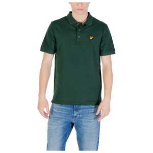 Lyle & Scott Green Cotton Polo Shirt