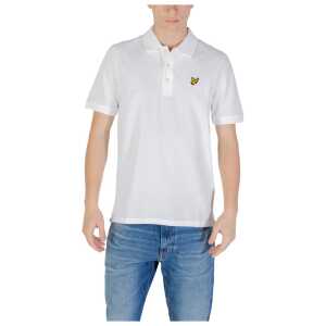 Lyle & Scott White Cotton Polo Shirt
