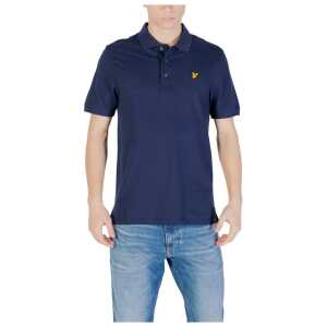 Lyle & Scott Blue Cotton Polo Shirt