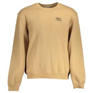 Guess Jeans Beige Cotton Unisex Sweatshirt