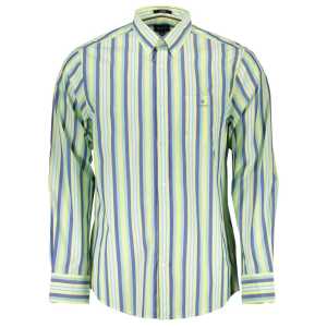 Gant Yellow Cotton Men Shirt
