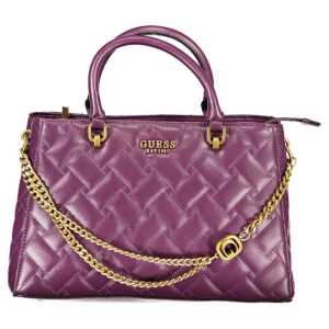 Guess Jeans Purple Polyethylene Handbag