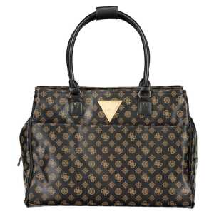 Guess Jeans Brown Polyethylene Handbag