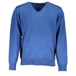 U.S. Grand Polo Blue Nylon Sweater