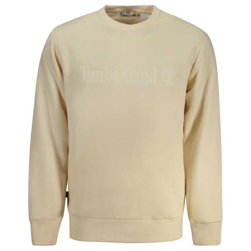 Timberland Beige Cotton Men Sweater, theFeinheit