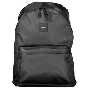 Calvin Klein Black Polyester Men Backpack
