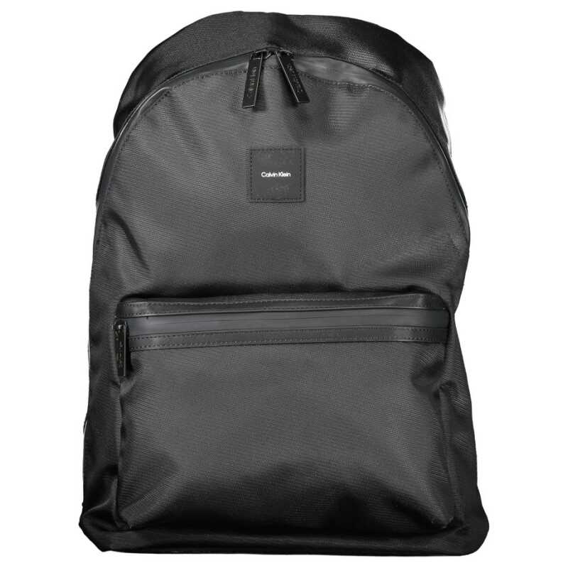 Calvin Klein Black Polyester Men Backpack, theFeinheit