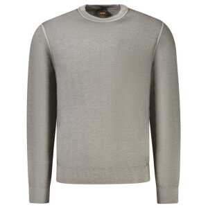 Hugo Boss Gray Wool Mens Sweater