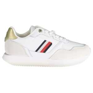 Tommy Hilfiger White Leather Women Sneaker