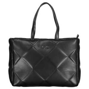 Calvin Klein Black Polyester Handbag