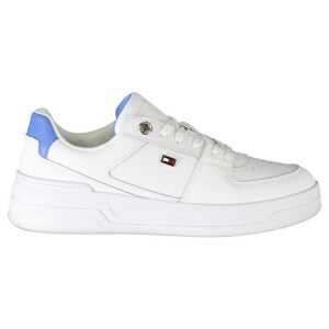 Tommy Hilfiger White Polyester Sneaker