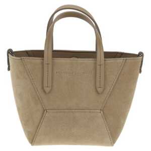Brunello Cucinelli Suede Shoulder Bag