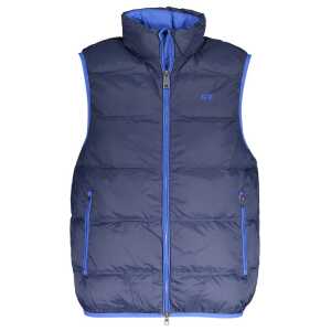 La Martina Blue Polyamide Men Jacket