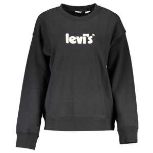 Levi's Black Cotton Women Sweater