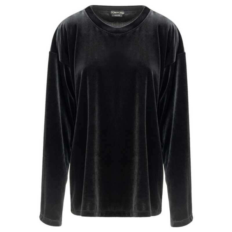 Tom Ford Black Synthetic Tops &amp; T-Shirt, theFeinheit