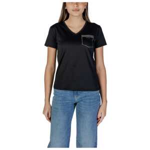 Liu Jo Black Cotton T-Shirt