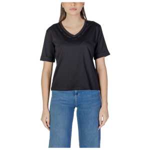 Liu Jo Black Cotton Tops & T-Shirt