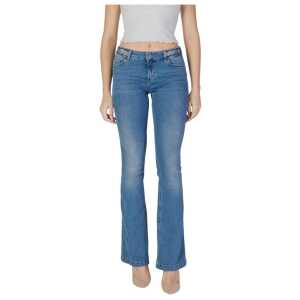 Liu Jo Light Blue Cotton Jeans & Pant