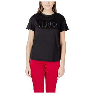 Liu Jo Black Cotton Tops & T-Shirt