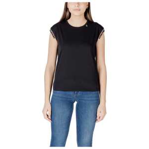 Liu Jo Black Cotton Tops & T-Shirt
