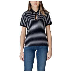 Liu Jo Black And White Cotton Tops & T-Shirt